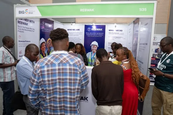 REBWAK exhibition stand at Big 5 Construct Kenya 2026